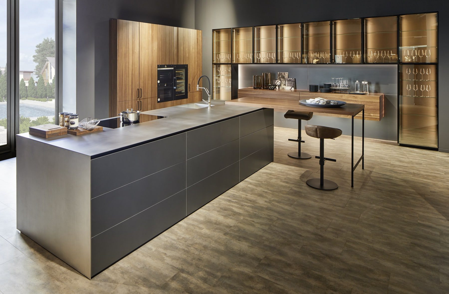 warendorf modern kitchen with island
