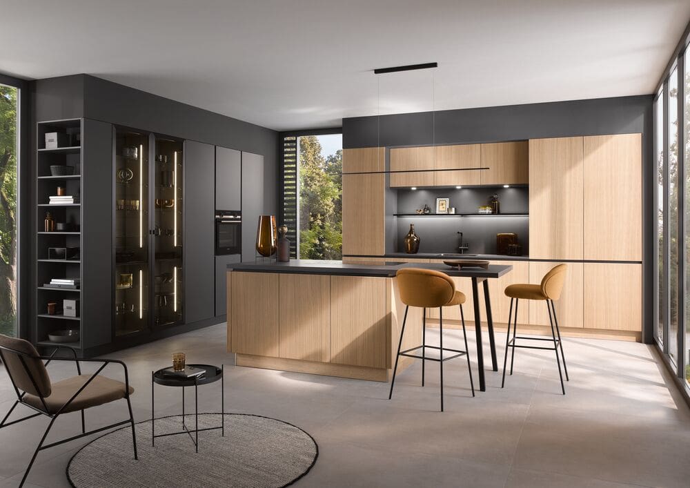 Av 6023Gl Eiche Elegant M3 | Culina Kitchens, Wimbledon
