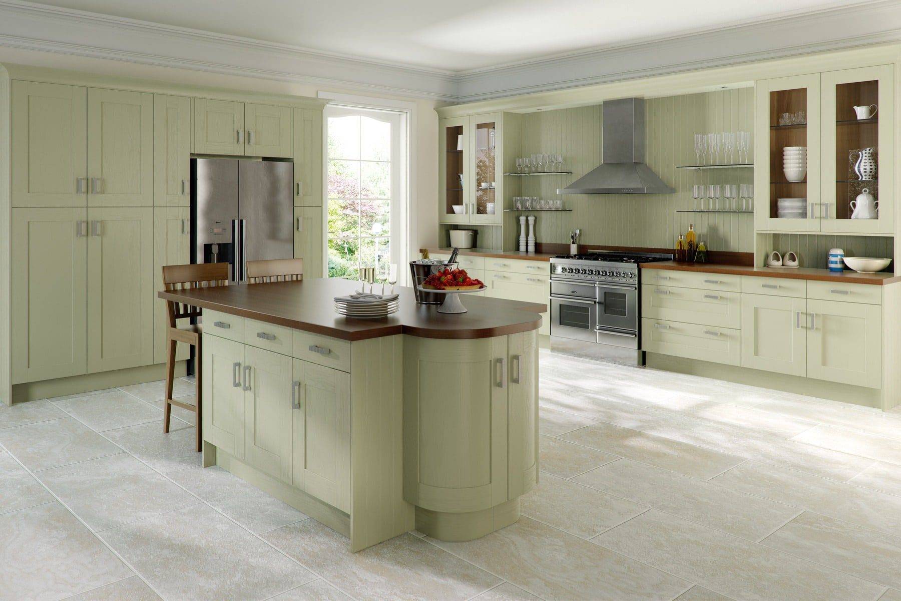 Painted Green Timber Shaker | Lead Wolf, Gotham