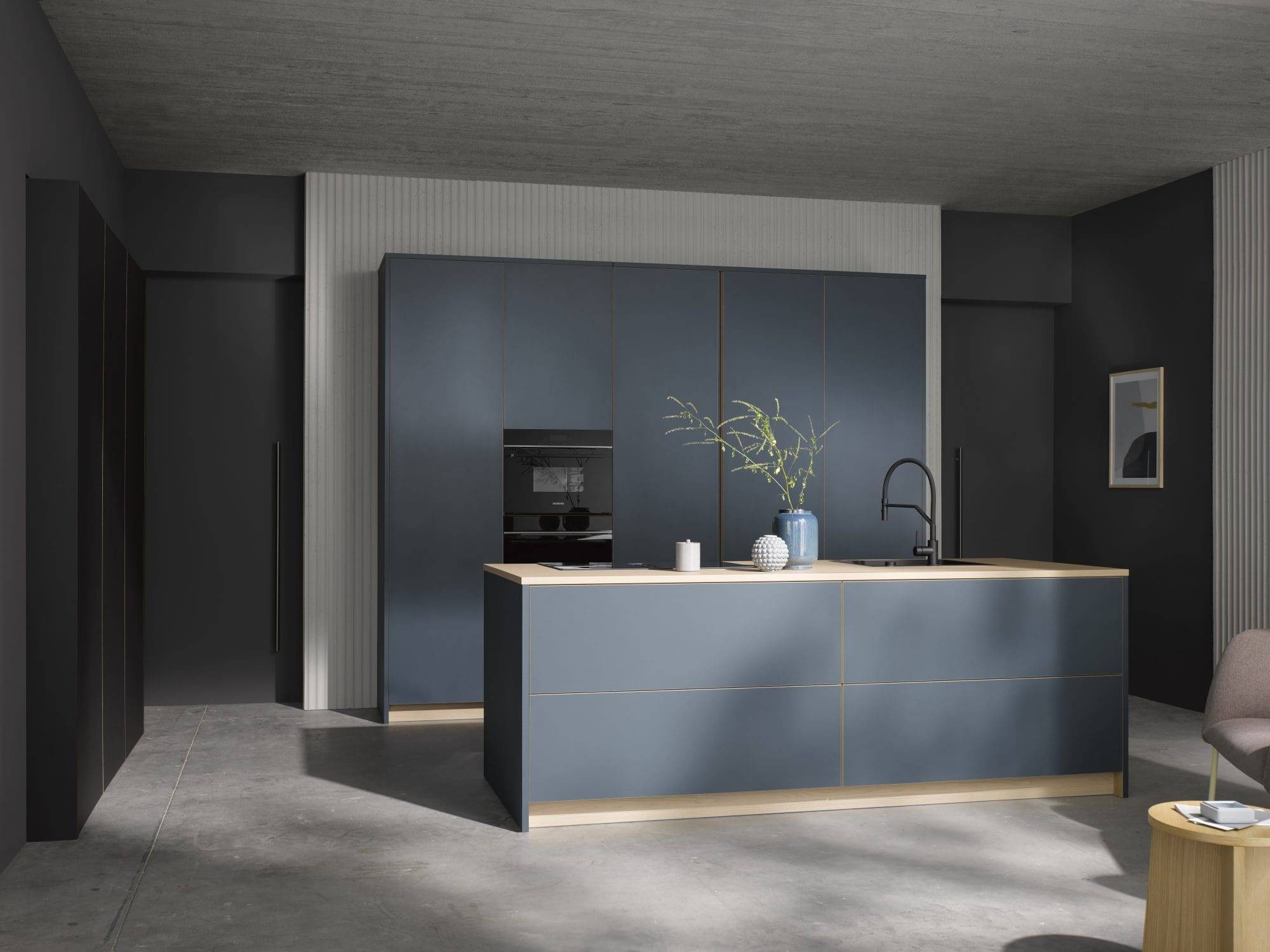 Linoleum Av7080 Rauchblau Schwarz Online M | Culina Kitchens, Wimbledon