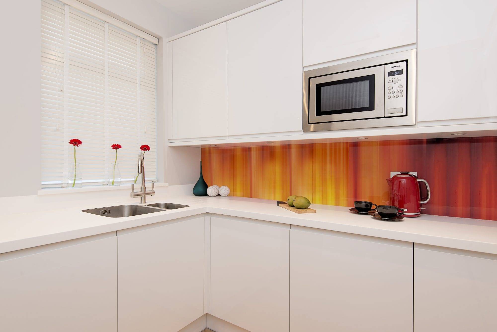 Printed Glass Splashback | Culina Kitchens, Wimbledon