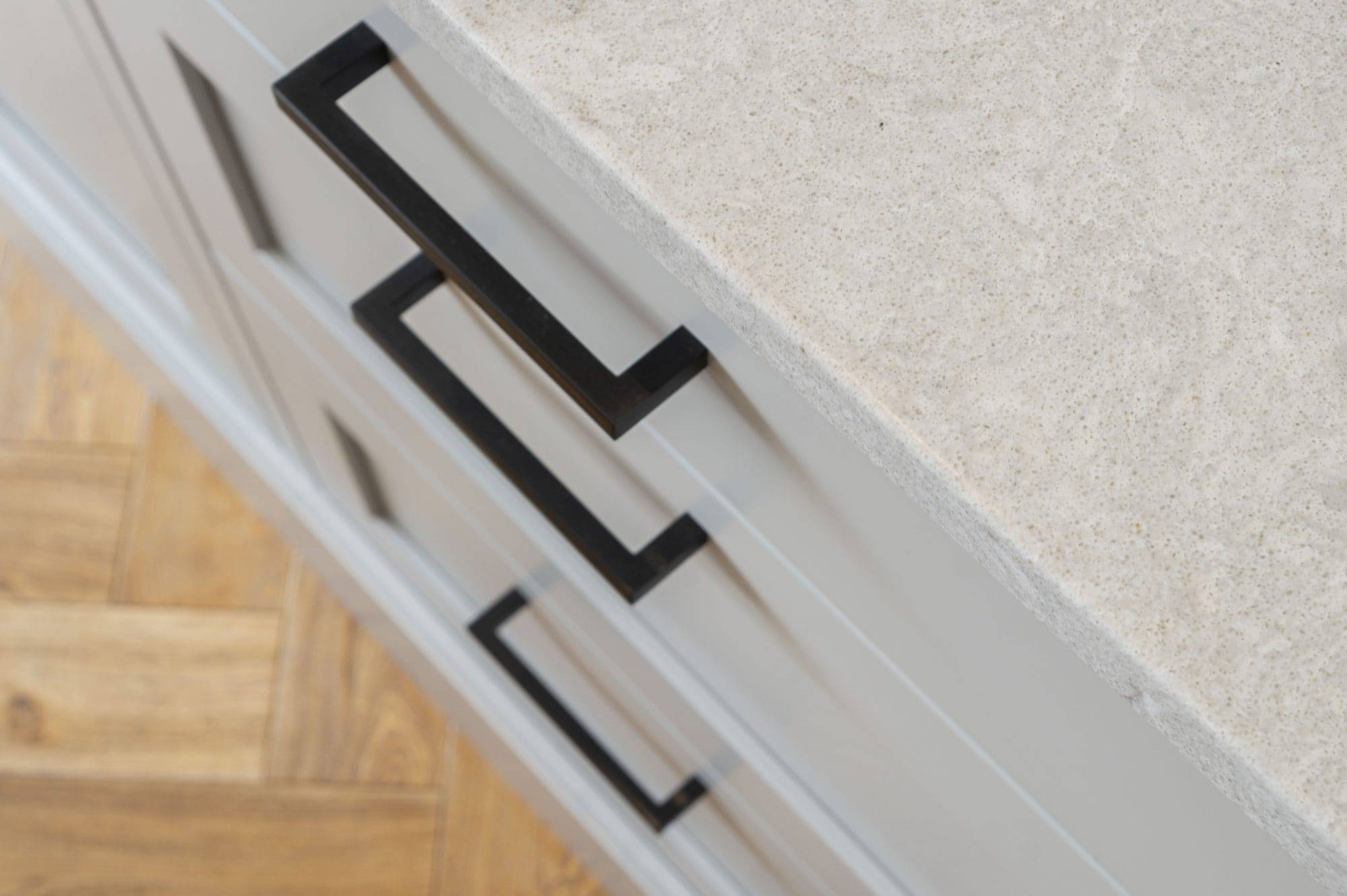 Quartz 3 Ceasarstone Suede | Culina Kitchens, Wimbledon