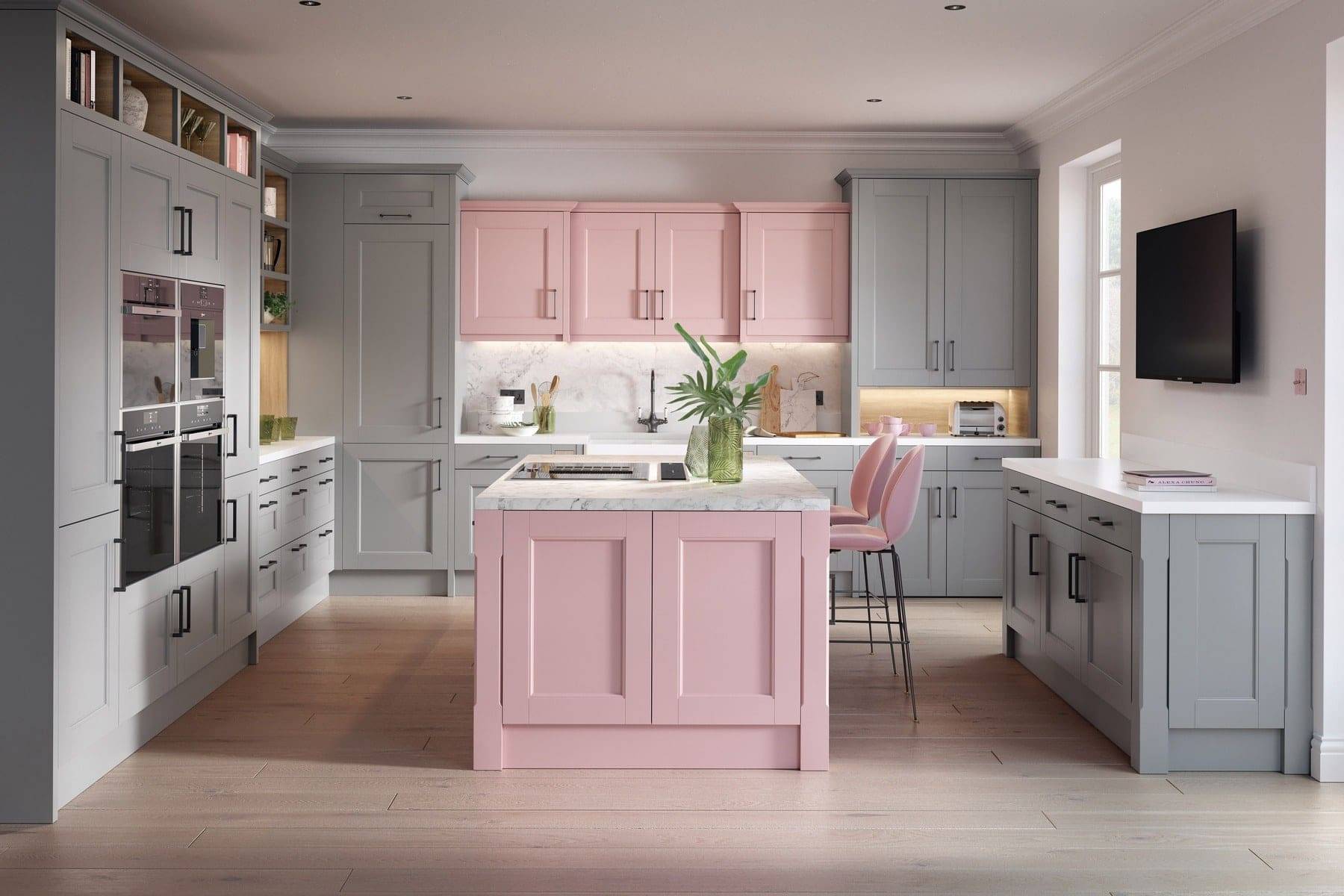 Minster Painted Blush Slate | Lead Wolf, Gotham