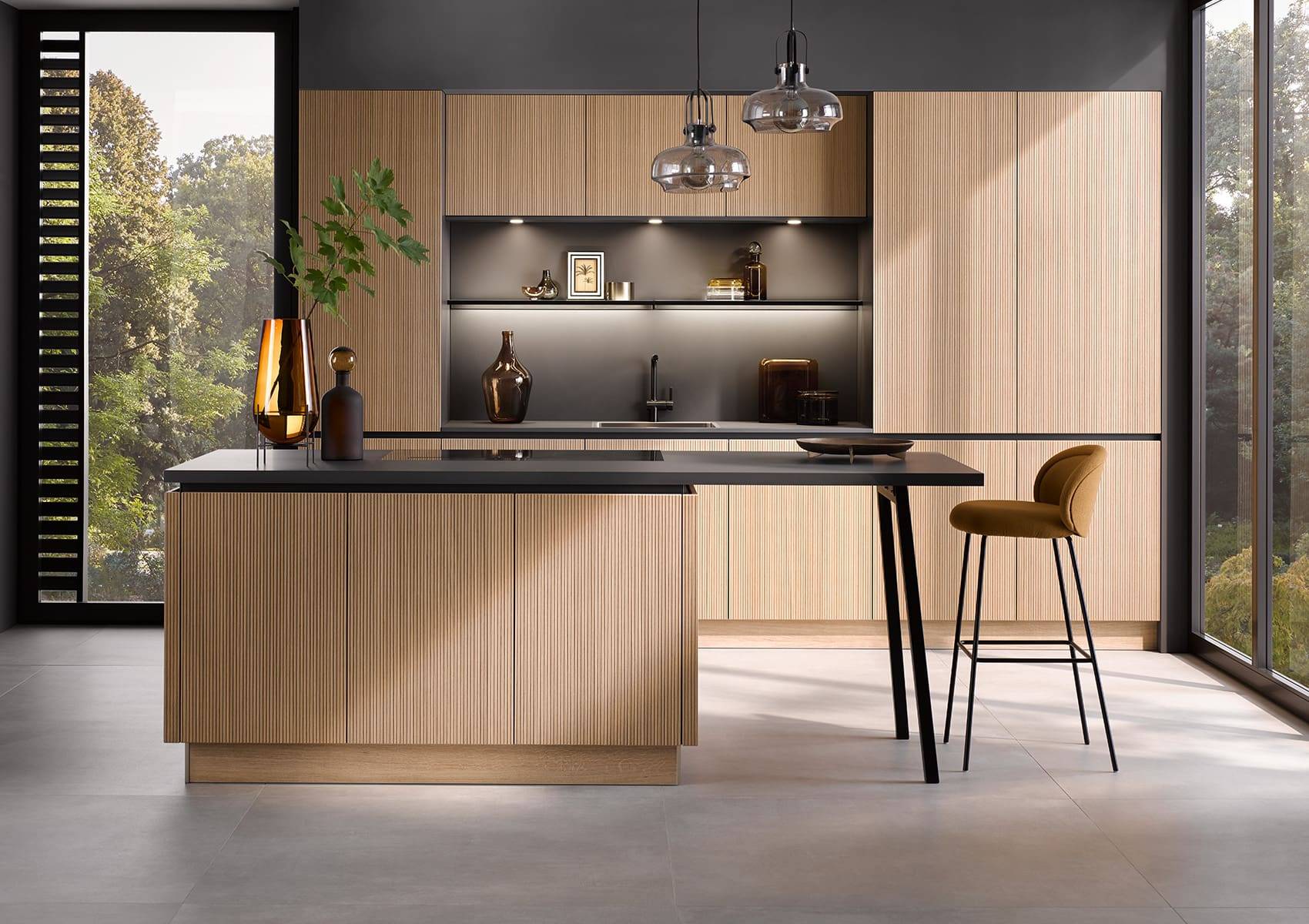 Av 6023Gl Eiche Elegant M1 Frontal Querformat 1700X1200 | Culina Kitchens, Wimbledon