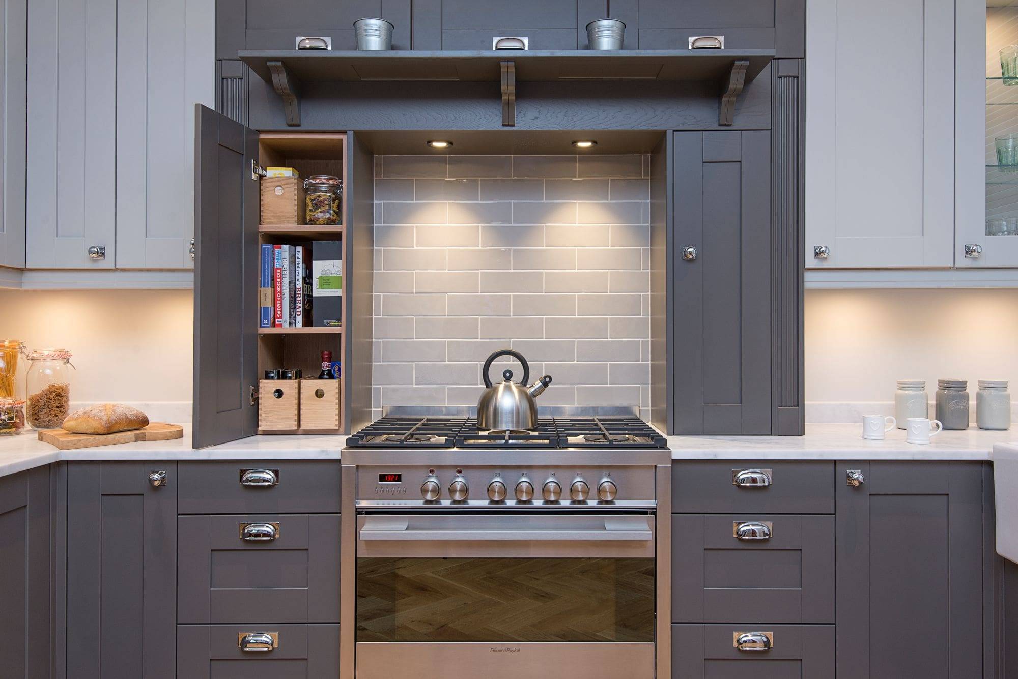 Metro Tile Splashback | Culina Kitchens, Wimbledon