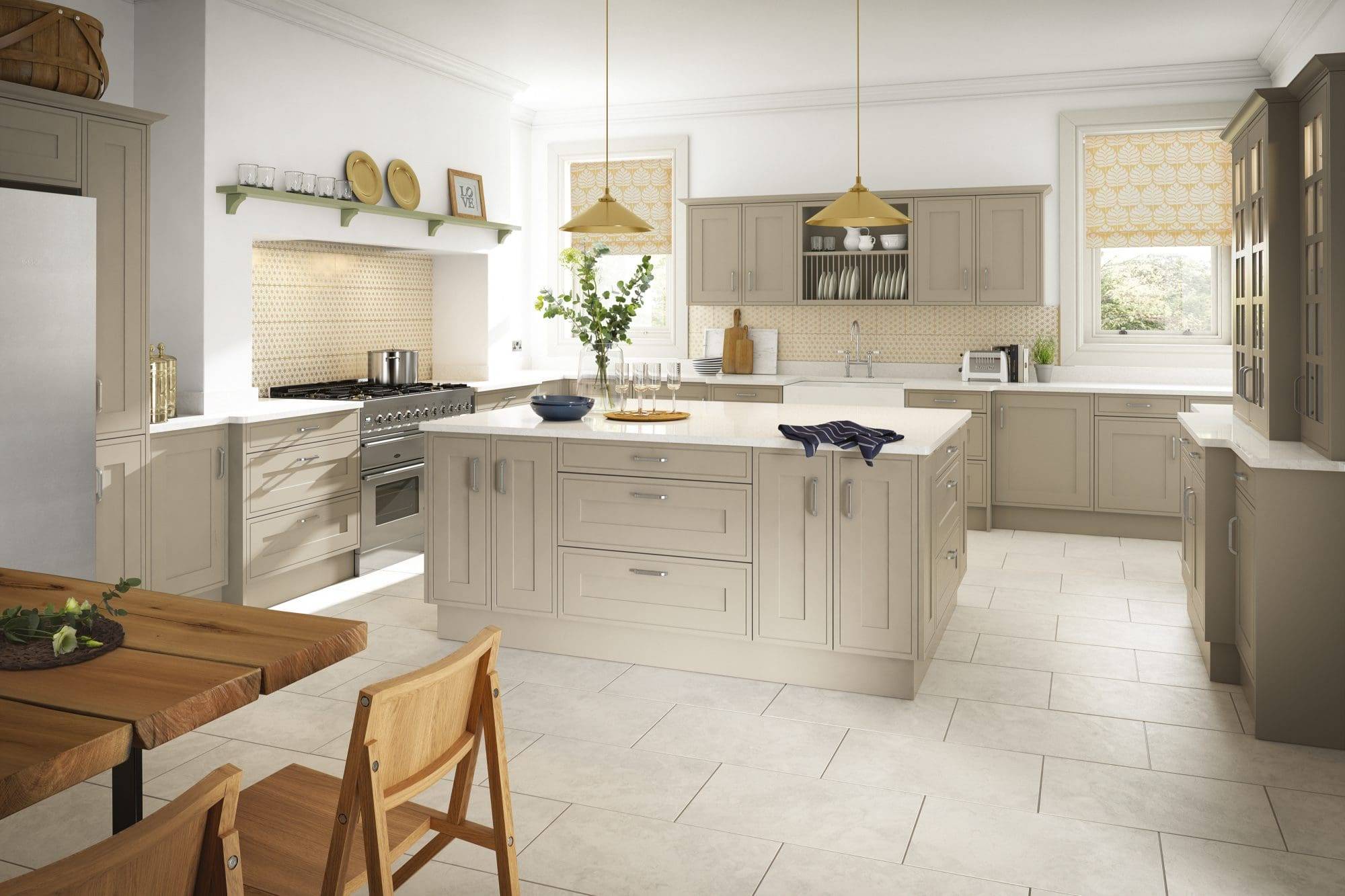 Pic 2 Edwardian Cashmere | Culina Kitchens, Wimbledon