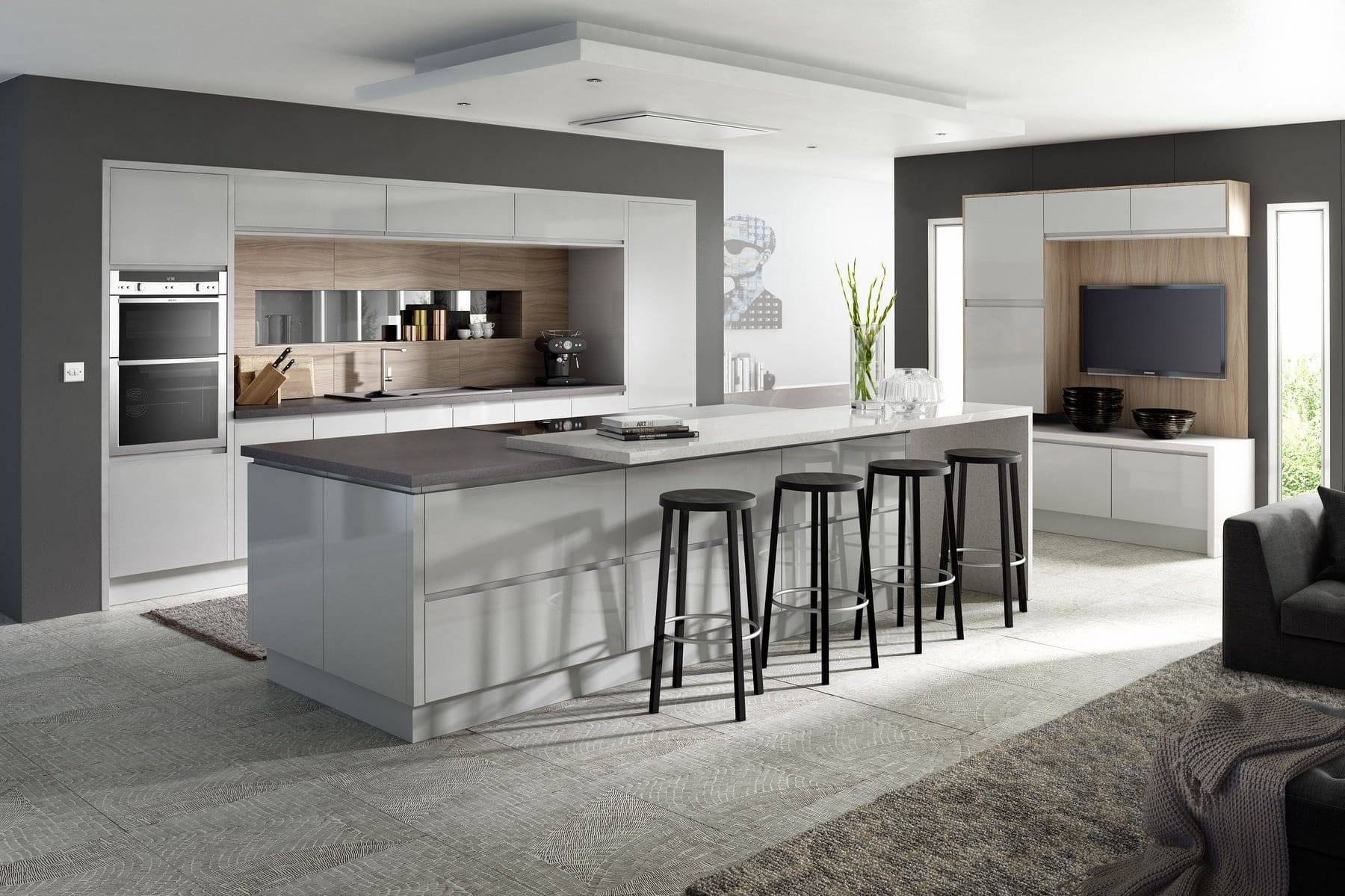 Integral Gloss Light Grey | Lead Wolf, Gotham