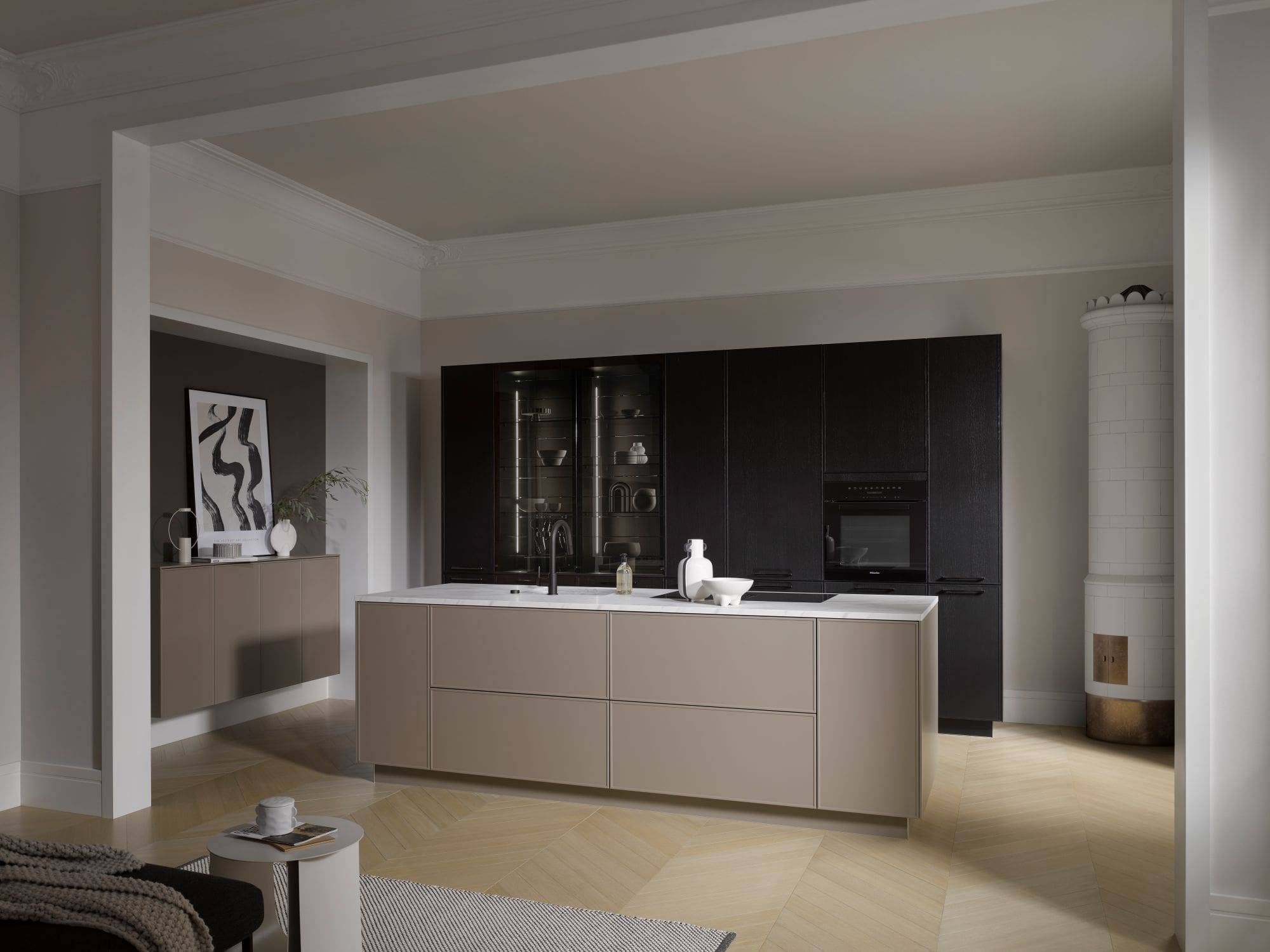 Av6065 Eiche Schwarz Av5065 Ncs Online M2 2 | Culina Kitchens, Wimbledon