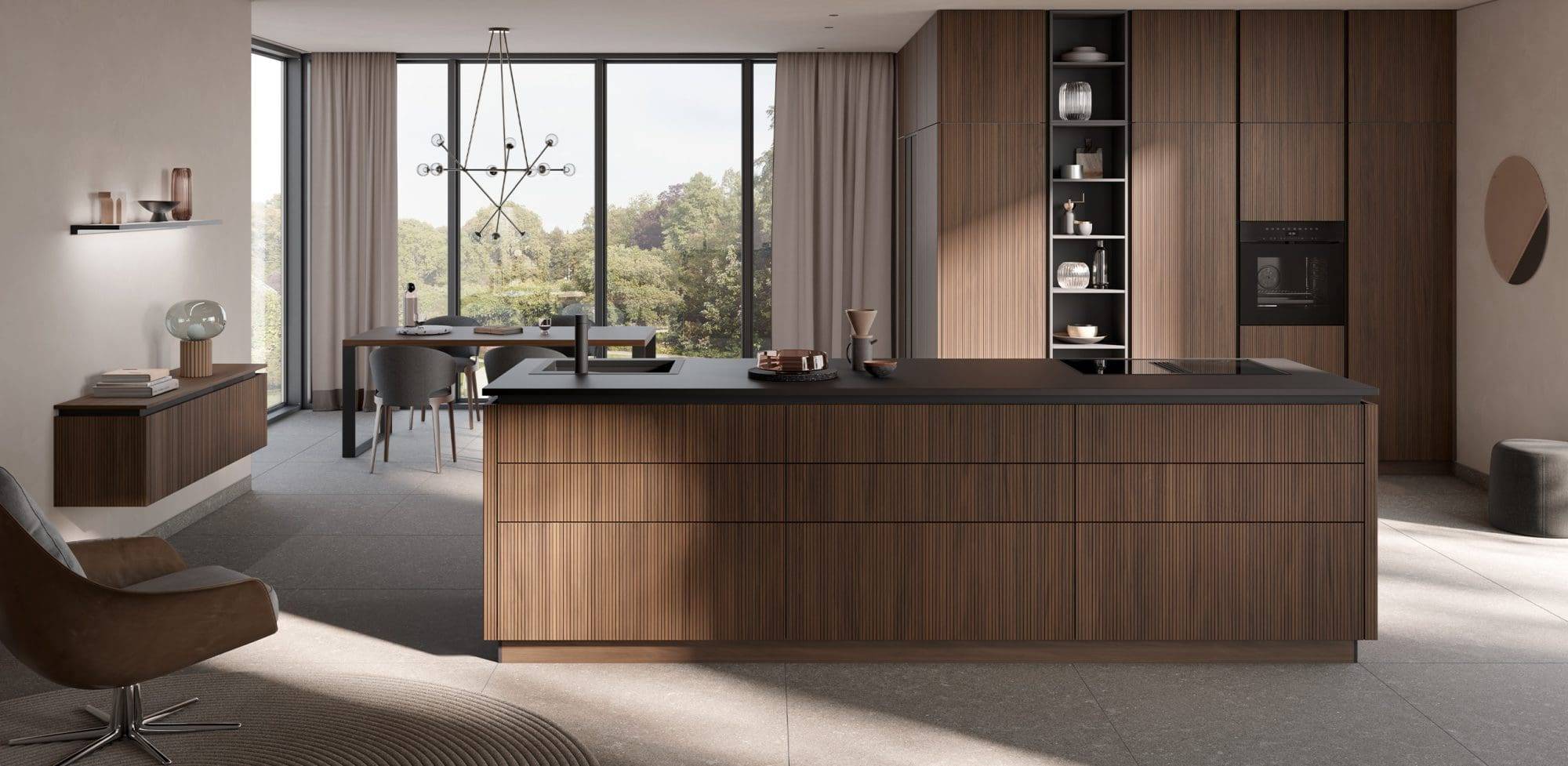 Av 6023Gl Nussbaum Elegant M1 Bearbeitet Header 2560X1250 | Culina Kitchens, Wimbledon